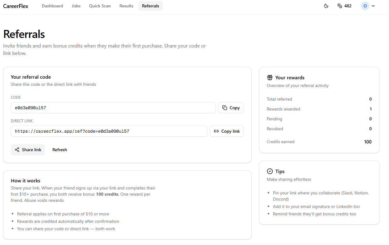 CareerFlex — AI Job Search Assistant screenshot 7
