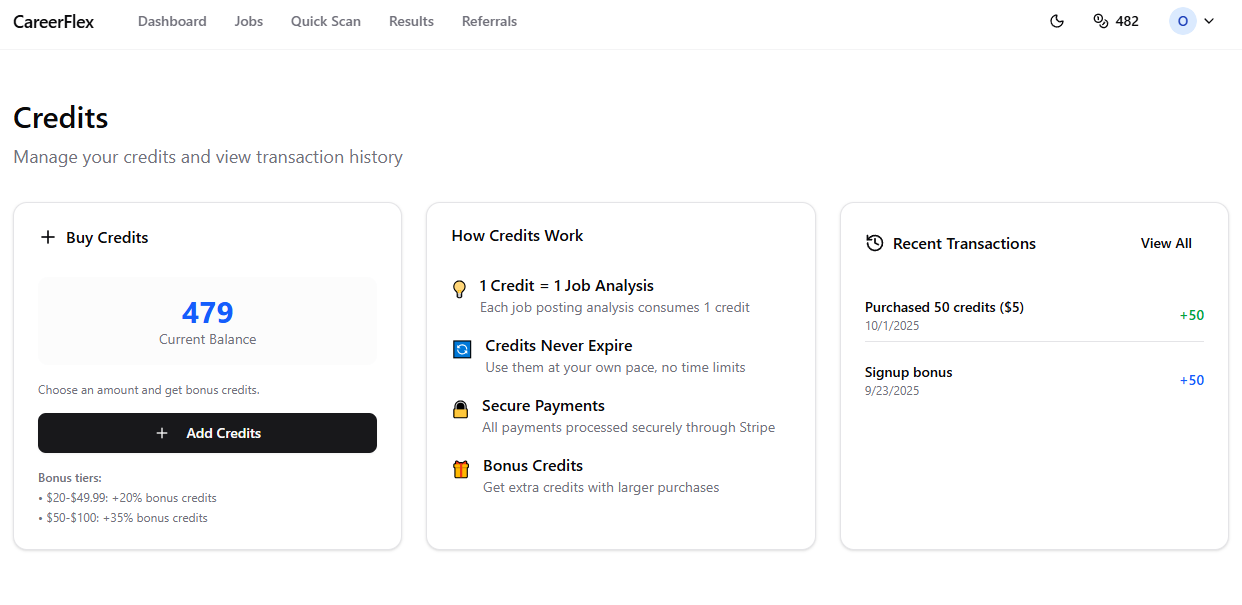 CareerFlex — Asystent do szukania pracy z AI - screenshot 5