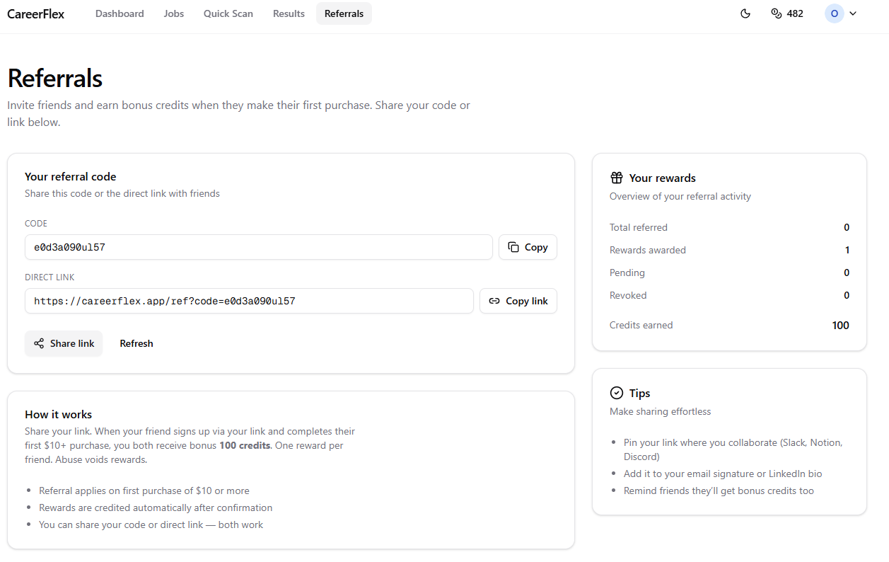 CareerFlex — Asystent do szukania pracy z AI - screenshot 6